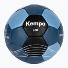 Piłka do piłki ręcznej Kempa Leo niebieska/czarna rozmiar 0