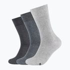 Skarpety męskie Skechers Basic 3 pary light grey melange