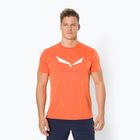 Koszulka męska Salewa Solidlogo Dry red/orange melange