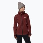 Kurtka softshell damska Salewa Sella DST syrah