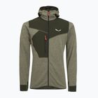 Bluza trekkingowa męska Salewa Puez 2 Dry Hood FZ dark olive melange