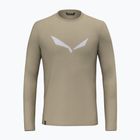 Longsleeve trekkingowy męski Salewa Solidlogo Dry quicksand