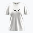 Koszulka damska Salewa Solid Dry white new logo