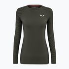 Bluza termoaktywna damska Salewa Cristallo Warm AMR dark olive