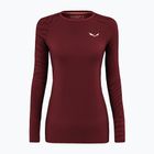 Longsleeve termoaktywny damski Salewa Cristallo Warm AMR syrah