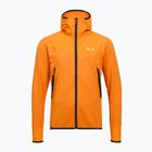 Bluza trekkingowa męska Salewa Agner Hybrid PL/DST FZ Hoody turmeric melange/0910