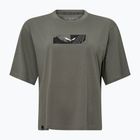 Koszulka damska Salewa Eagle Hybrid Loose faded green