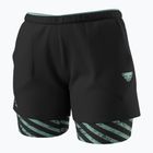 Spodenki do biegania damskie DYNAFIT Trail 2IN1 black out jadelite