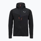 Bluza trekkingowa męska Salewa Agner PL Hooded black out