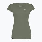 Koszulka damska Salewa Puez Melange Dry faded green melange