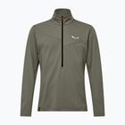 Bluza trekkingowa męska Salewa Puez Cammio Polarlite Half Zip Faded Green