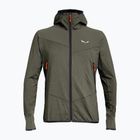 Bluza trekkingowa męska Salewa Agner Hybrid PL/DST FZ Hoody faded green melange/0910