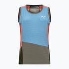 Tank top trekkingowy damski Salewa Puez Sporty Dry morning blue multi