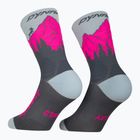 Skarpety DYNAFIT Traverse Crew cinder pink glo/6070