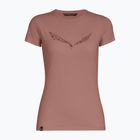 Koszulka damska Salewa Solid Dry desert pink