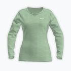 Longsleeve trekkingowy damski Salewa Puez Melange Dry pastel green melange