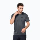 Koszulka trekkingowa męska Jack Wolfskin Hydropore Xten dark iron