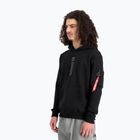 Bluza męska Alpha Industries Puff Print Hoodie black