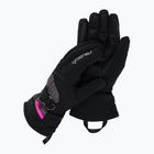 Rękawice narciarskie damskie Reusch Hannah R-TEX XT blck/blck melang/pink glo