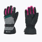 Rękawice narciarskie dziecięce Reusch Flash Gore-Tex black/black melange/pink glo