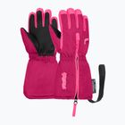 Rękawice narciarskie dziecięce Reusch Tom fuchs purp/knockout pink