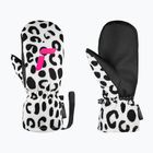 Rękawice narciarskie dziecięce Reusch Carter R-Tex XT Junior Mitten white/grey leopard