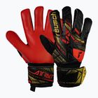 Rękawice bramkarskie Reusch Attrakt Solid black/gold/fiery red