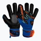 Rękawice bramkarskie Reusch Attrakt Infinity NC Junior electric blue/shocking orange/black