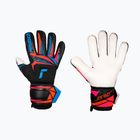 Rękawice bramkarskie Reusch Attrakt Advance black/aqua blue/shocking orange