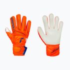 Rękawice bramkarskie dziecięce Reusch Attrakt Solid Finger Support Junior shocking orange/blue