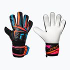 Rękawice bramkarskie Reusch Attrakt Solid black/aqua blue/shocking orange