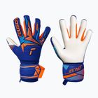 Rękawice bramkarskie dziecięce Reusch Attrakt Freegel Advance Junior sharp blue/shocking orange