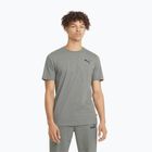 Koszulka męska PUMA Ess Small Logo Tee medium gray heather/medium gray heather/cat