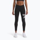 Legginsy damskie Reebok Identity Big Logo Cotton black