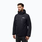 Kurtka 3w1 męska Jack Wolfskin Jasper 3In1 black
