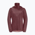 Kurtka przeciwdeszczowa damska Jack Wolfskin Stormy Point 2L red ochre