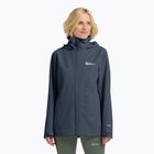 Kurtka przeciwdeszczowa damska Jack Wolfskin Trailtime 2L midnight sky