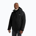 Kurtka przeciwdeszczowa męska Jack Wolfskin Icecape 2L Down Ins Rds black