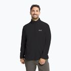 Bluza polarowa męska Jack Wolfskin Taunus 100 Half Zip black