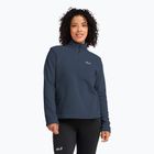 Bluza polarowa damska Jack Wolfskin Taunus 100 Half Zip midnight sky