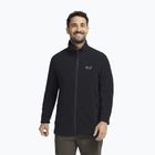 Bluza polarowa męska Jack Wolfskin Taunus 100 Full Zip black
