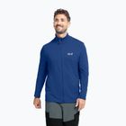 Bluza trekkingowa męska Jack Wolfskin Litestride Full Zip blue orchid