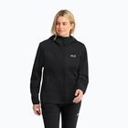 Kurtka softshell damska Jack Wolfskin Windhain 2 Hoody black