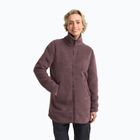 Bluza polarowa damska Jack Wolfskin High Curl Coat sheer plum