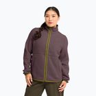 Bluza polarowa damska Jack Wolfskin Lite Curl Full Zip sheer plum