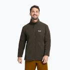Bluza polarowa męska Jack Wolfskin Taunus 200 Full Zip obsidian moss