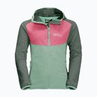Kurtka softshell dziecięca Jack Wolfskin Turbulence granite green