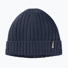 Czapka zimowa Jack Wolfskin Rib Knit night blue