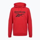 Bluza męska Reebok Identity Big Logo Fleece Hoodie vector red/black
