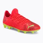Buty piłkarskie dziecięce PUMA Future Z 4.4 FG/AG fiery coral/fizzy light/puma black/salmon
